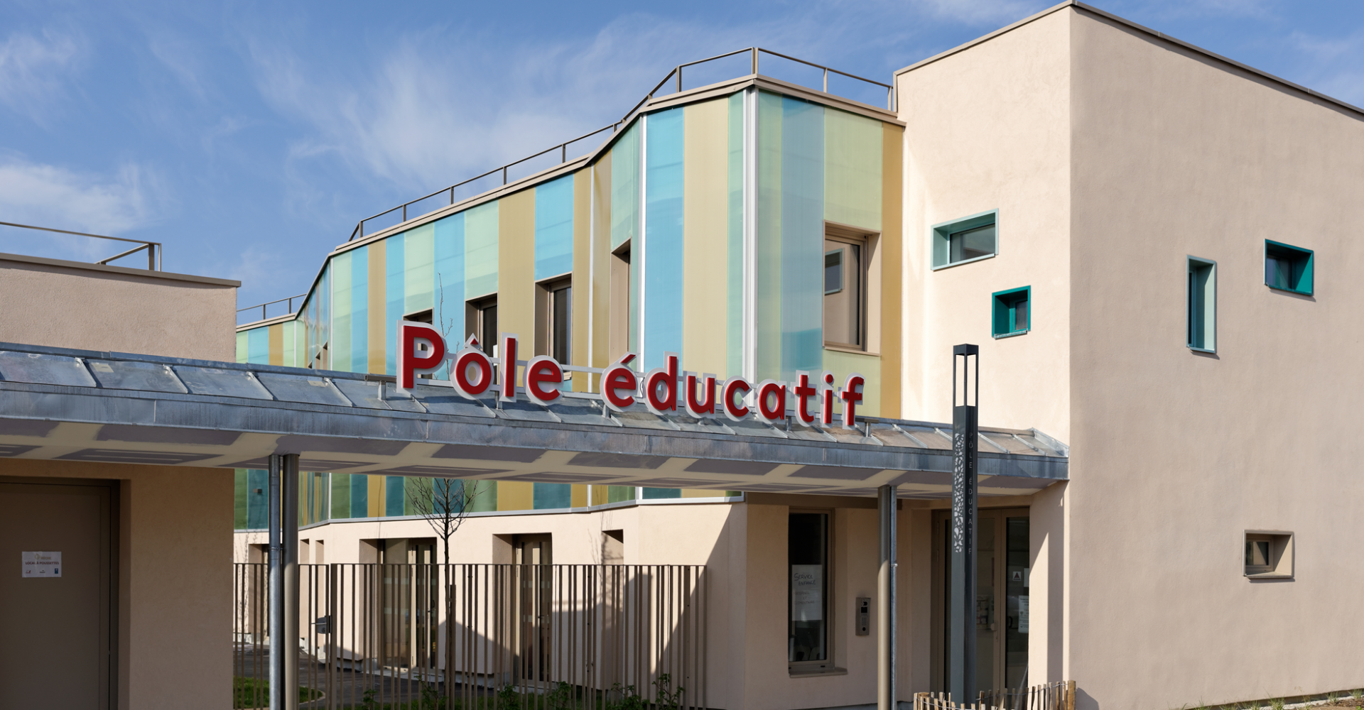 Architecture du pôle éducatif de Collégien